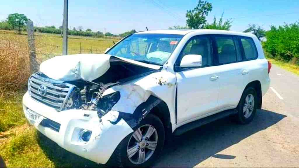 bhupender hooda accident news