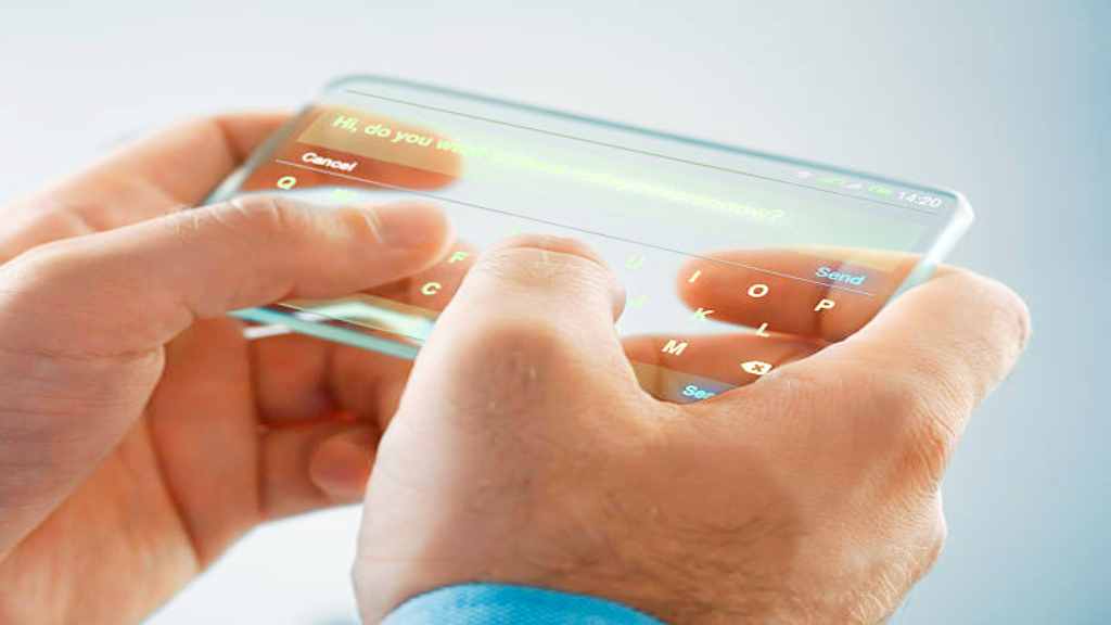 transparent phone