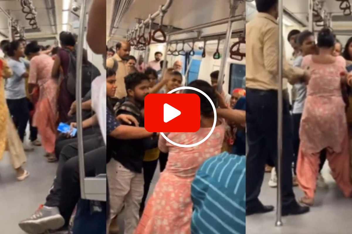 Delhi Metro New Viral Video