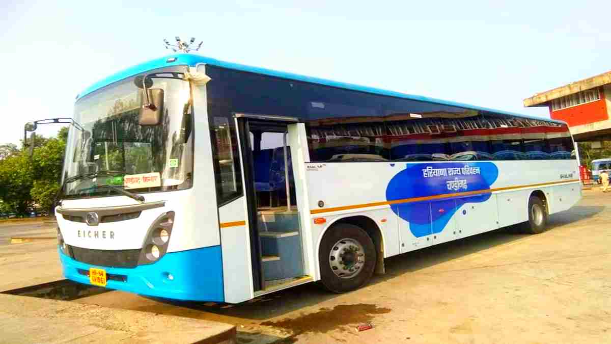haryana roadways ac bus 2