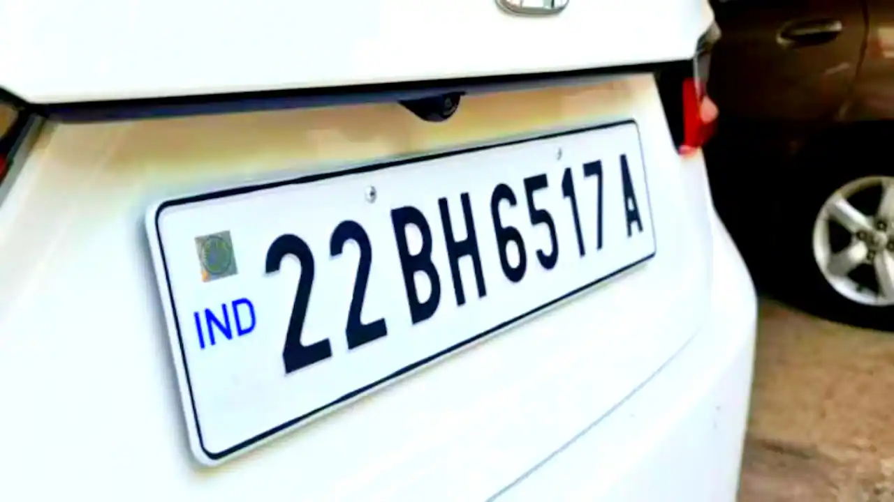 BH Number Plate