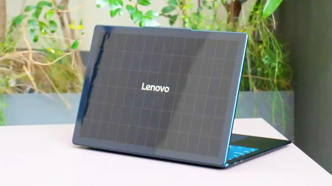 Lenovo solar laptop